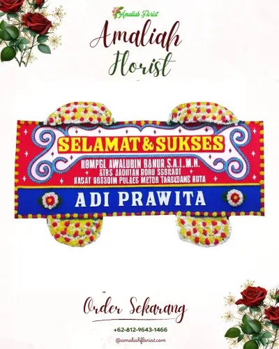 Karangan Bunga Ucapan Selamat gunung kelua